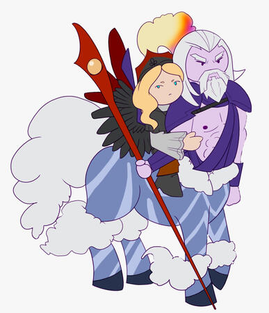 Remember when Ramuh was a centaur? No? Maybe, the WoL has been bonked in the head a bit too much.