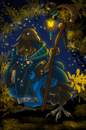 Kenku Wizard "Page Flip"
